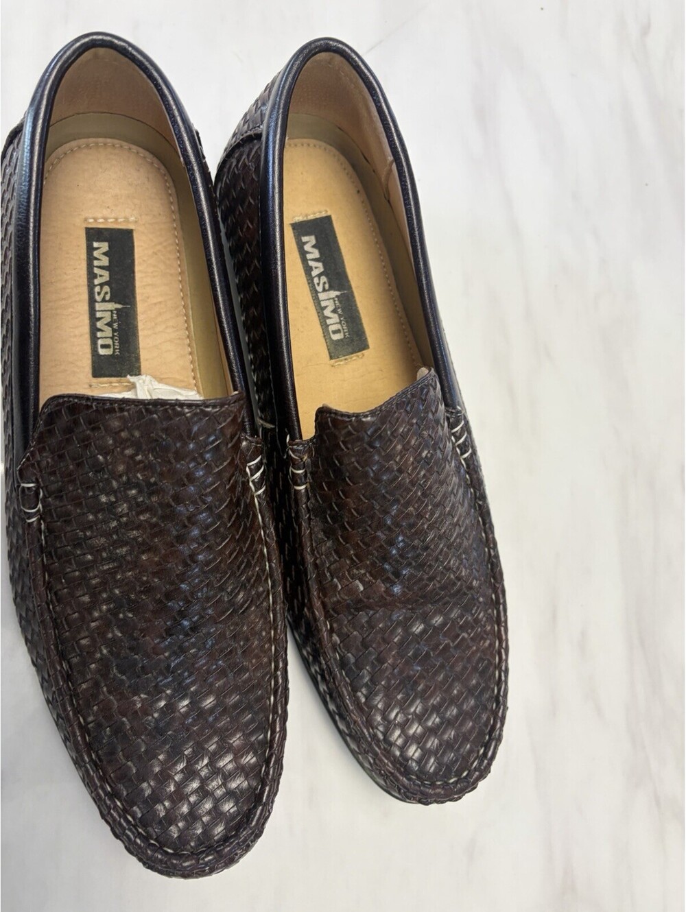 Masino Brown Leather  Hand Made Dress Men’s Shoes